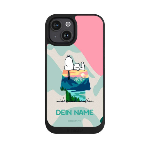 Apple iPhone 15 NIVOpure Snoopy Outdoor Personalisierbar
