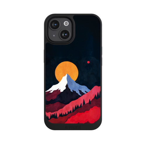 Apple iPhone 15 NIVOpure Mont Blanc Abstrakt