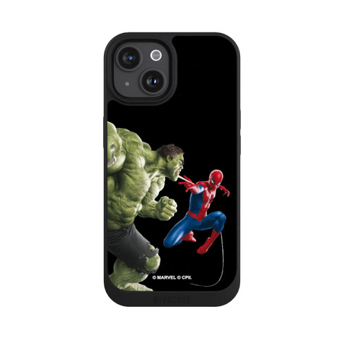 Apple iPhone 15 NIVOpure Spider-Man und Hulk