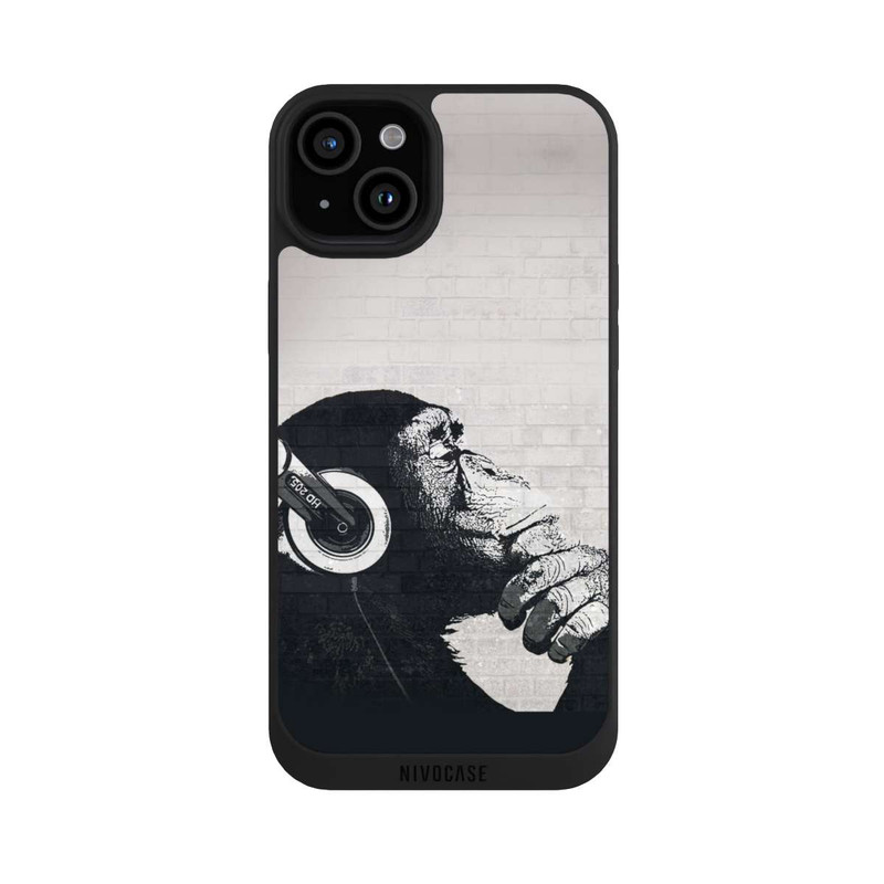 iPhone 15 Plus NIVOpure Musiker Affe