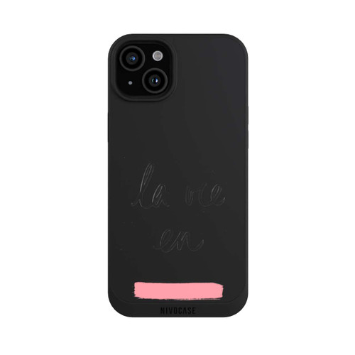 Apple iPhone 15 Plus NIVOpure La vie en Rosa Transparent