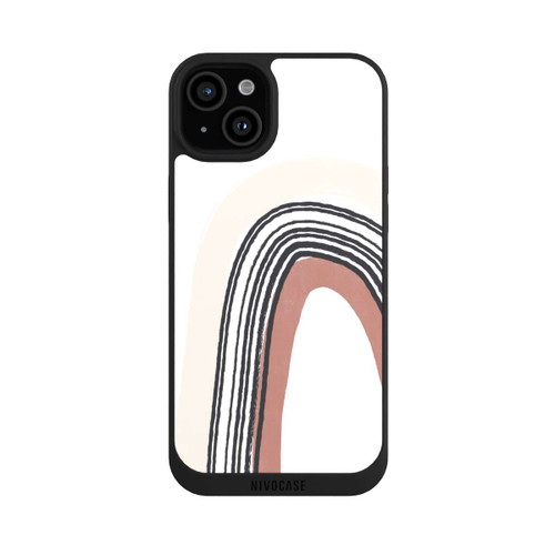 Apple iPhone 15 Plus NIVOpure Texturierter Regenbogen
