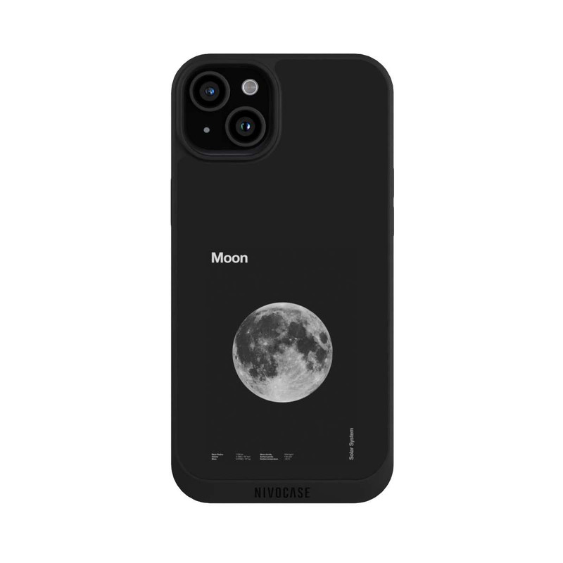 iPhone 15 Plus NIVOpure Solar System Mond
