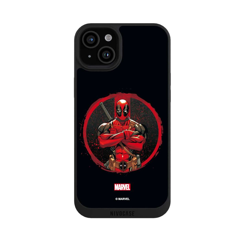 iPhone 15 Plus NIVOpure Deadpool Badge