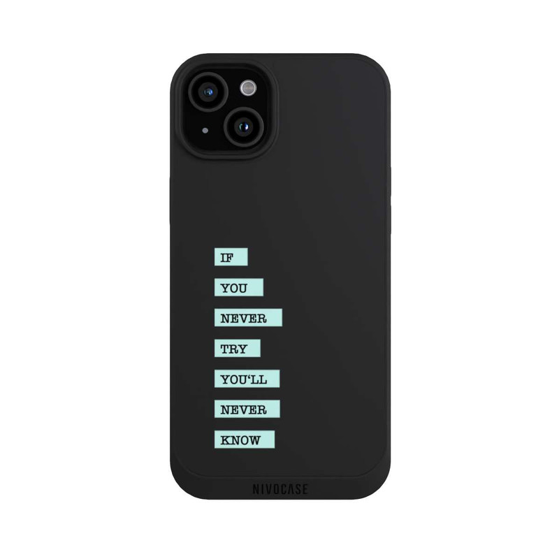 iPhone 15 Plus NIVOpure If You Try Green Transparent