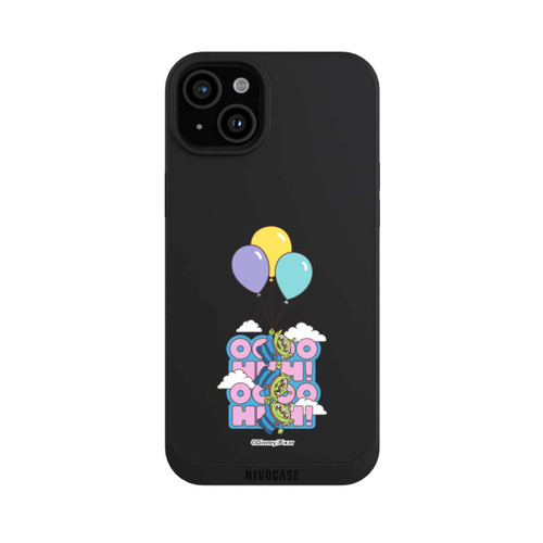Apple iPhone 15 Plus NIVOpure Toy Story Aliens Balloons OOOOHHH Transparent