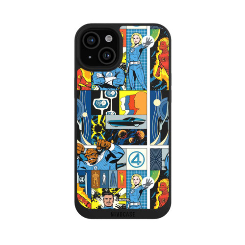 Apple iPhone 15 Plus NIVOpure The Fantastic Four Pattern