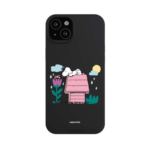 Apple iPhone 15 Plus NIVOpure Snoopy Hundehütte Frühling transparent