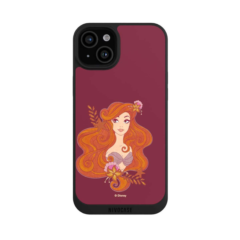 iPhone 15 Plus NIVOpure Arielle Floral Disney Princess