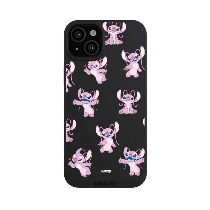iPhone 15 Plus NIVOpure Angel Faces Pattern Transparent