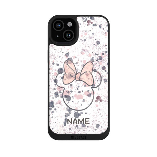 Apple iPhone 15 Plus NIVOpure Minnie Watercolor Personalisierbar