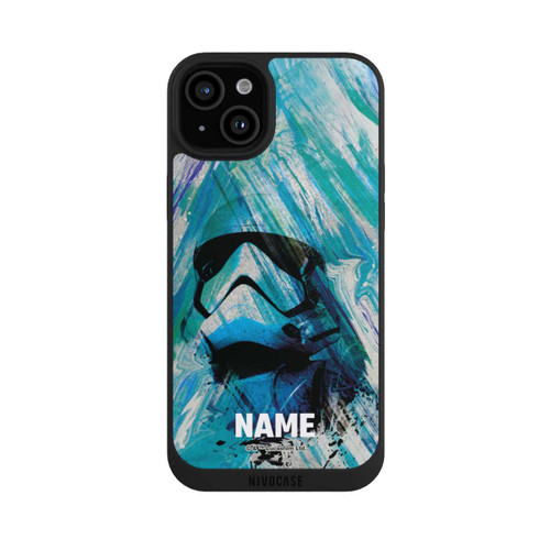 Apple iPhone 15 Plus NIVOpure Stormtrooper Watercolor Personalisierbar