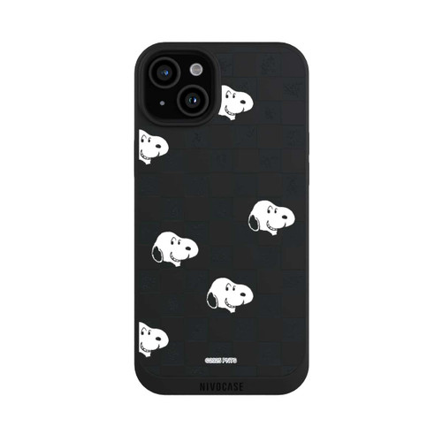 Apple iPhone 15 Plus NIVOpure Snoopy Checked Pattern