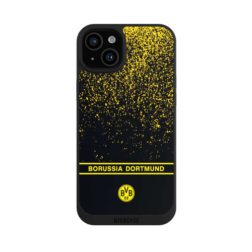 Apple iPhone 15 Plus NIVOpure BVB Farbverlauf Schwarz