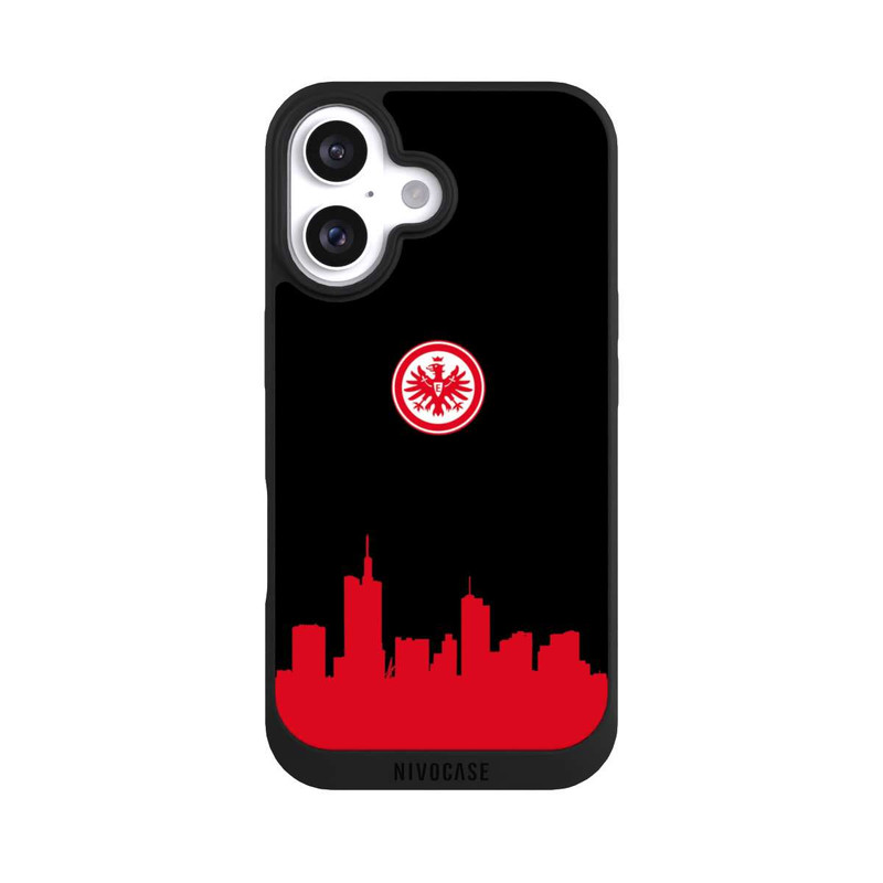 iPhone 16 NIVOpure Eintracht Frankfurt Skyline Rot