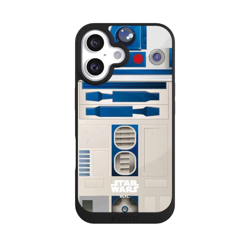 iPhone 16 NIVOpure R2D2 Nahaufnahme