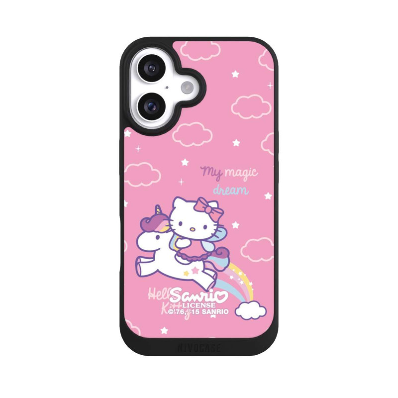 iPhone 16 NIVOpure Hello Kitty - Magisches Einhorn