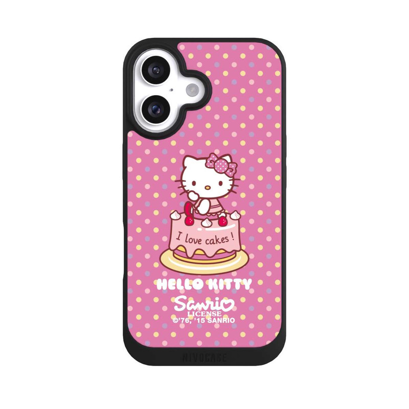 iPhone 16 NIVOpure Hello Kitty - I Love Cakes
