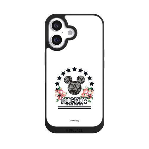 Apple iPhone 16 NIVOpure Mickey Mouse - College Flowers