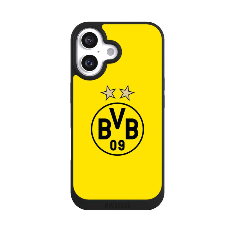 iPhone 16 NIVOpure BVB Gelb / Sterne