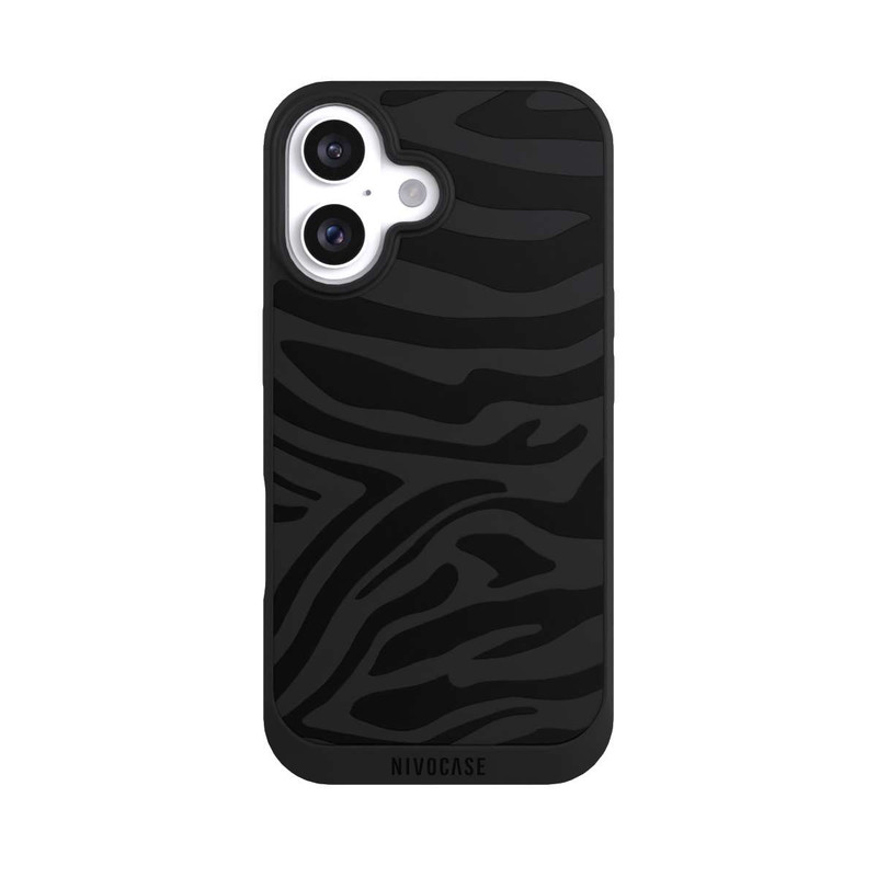 iPhone 16 NIVOpure Zebra ohne Hintergrund