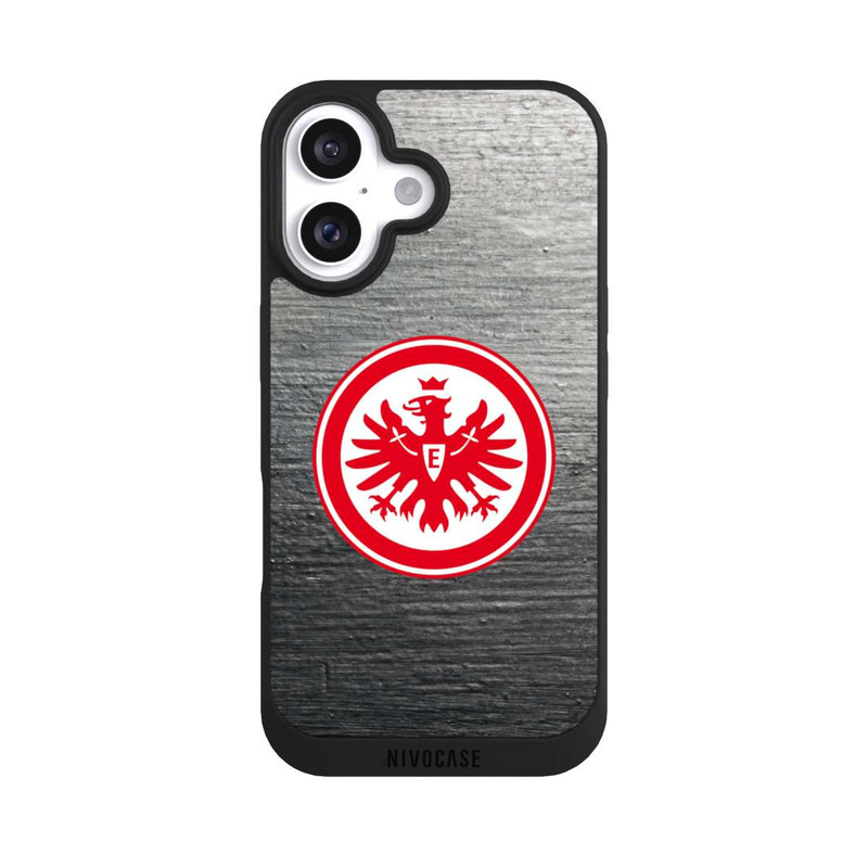 iPhone 16 NIVOpure Eintracht Logo Scratched