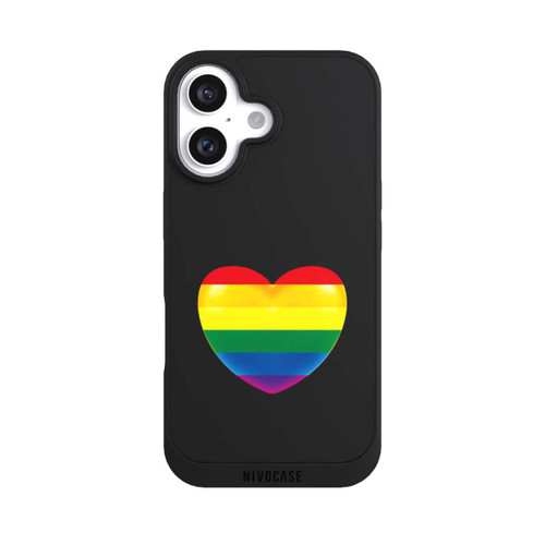 Apple iPhone 16 NIVOpure Pride Heart sans Fond