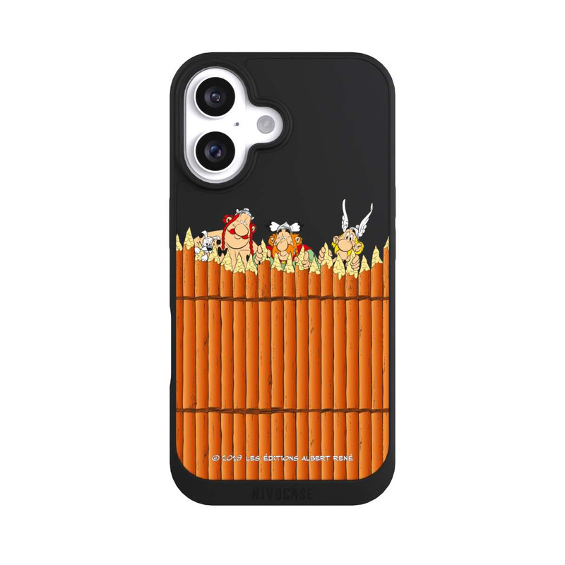 iPhone 16 NIVOpure Gallier Hinter Zaun Transparent