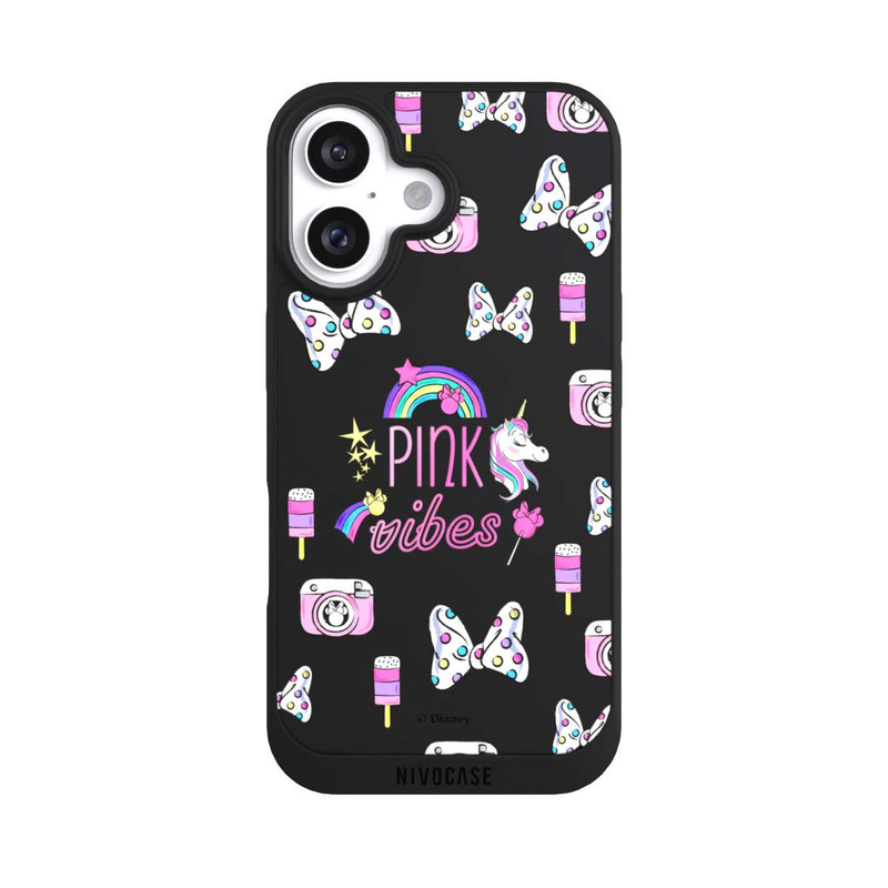 iPhone 16 NIVOpure Pink Vibes Transparent