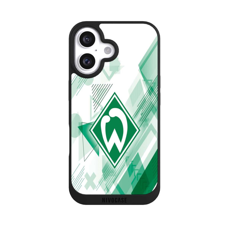 iPhone 16 NIVOpure Weiße Grafikelemente - Werder Bremen