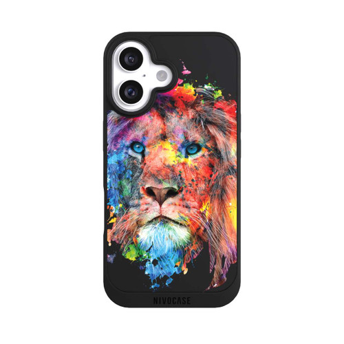 Apple iPhone 16 NIVOpure Löwen Herz ohne Hintergrund