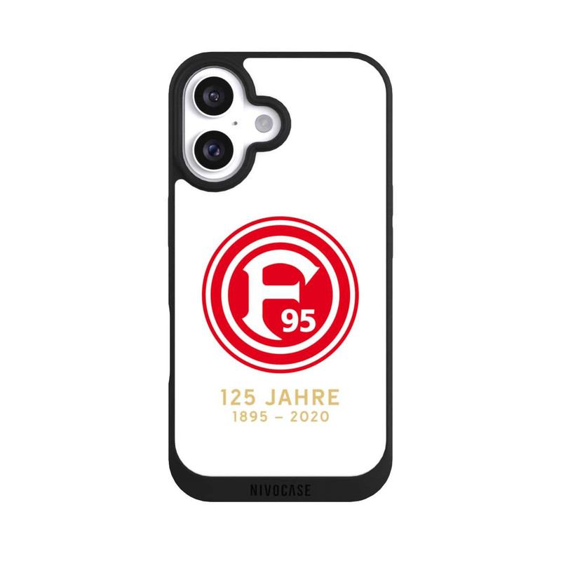 iPhone 16 NIVOpure 125 Jahre Fortuna Weiß