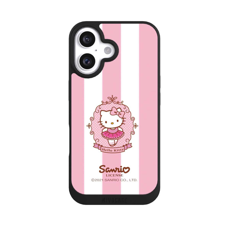 iPhone 16 NIVOpure Hello Kitty Ballerina-Streifen