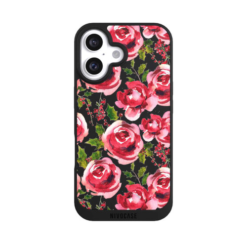Apple iPhone 16 NIVOpure Roses transparent