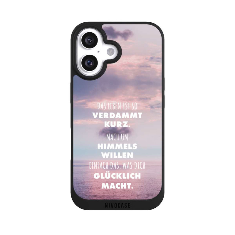 iPhone 16 NIVOpure Das Leben Ist So Verdammt Kurz