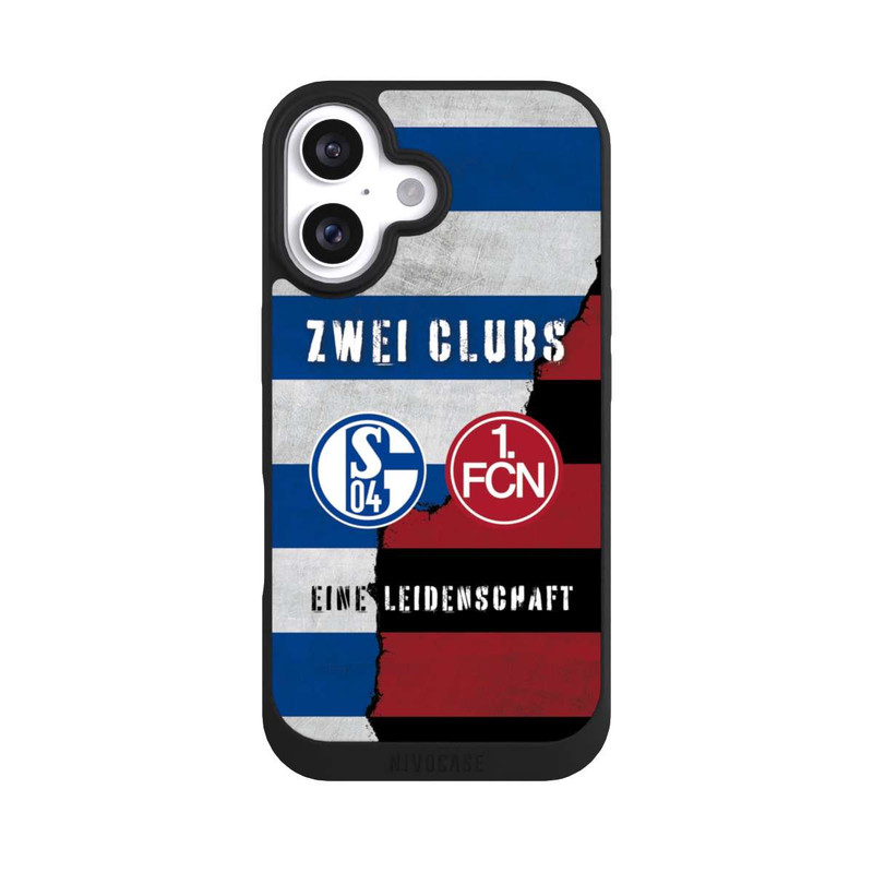 iPhone 16 NIVOpure Fanfreundschaft Schalke x Nürnberg