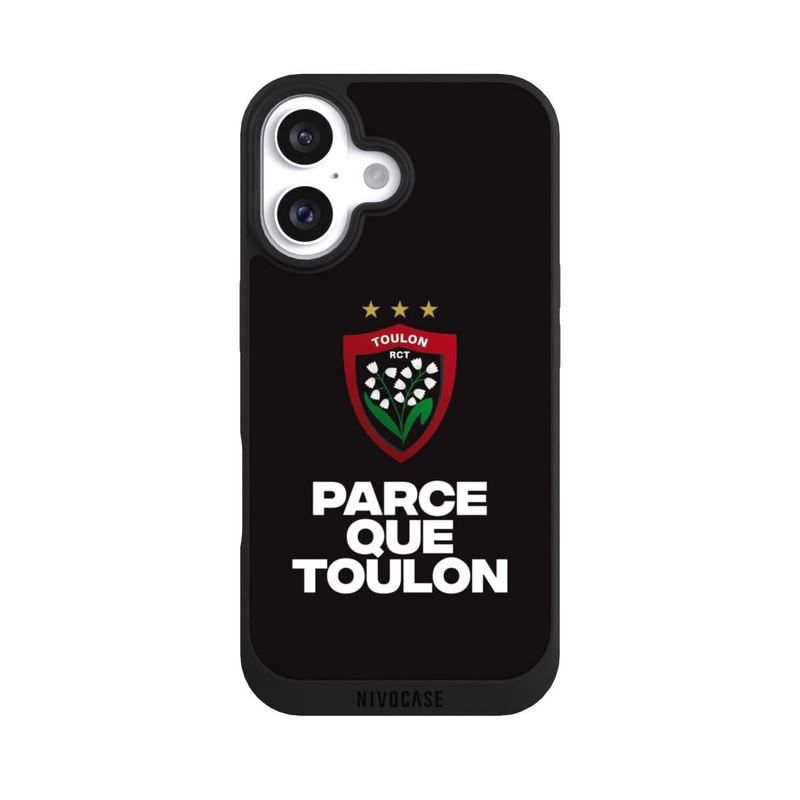 iPhone 16 NIVOpure Parce Que Toulon Schwarz