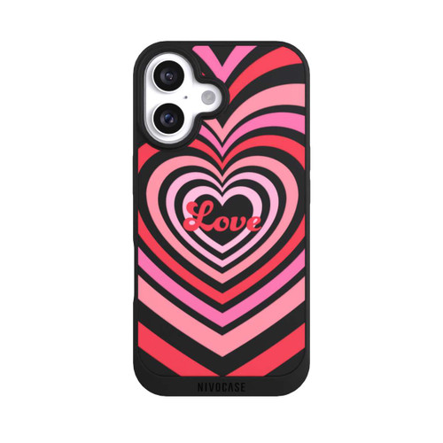 Apple iPhone 16 NIVOpure Love Rotschattierungen