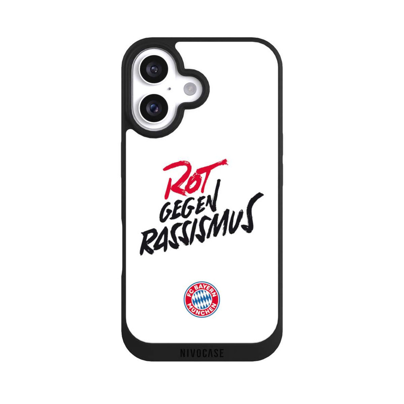 iPhone 16 NIVOpure FCB Rot gegen Rassismus