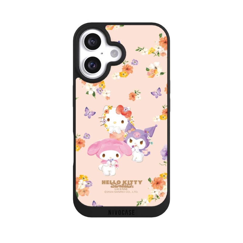iPhone 16 NIVOpure Hello Kitty Frühlingsblumen