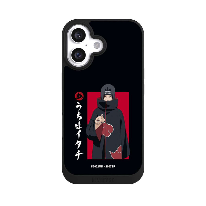 iPhone 16 NIVOpure Itachi Geste Schwarz
