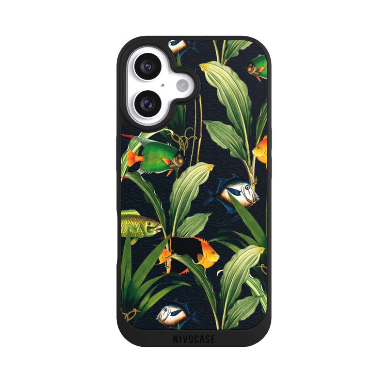 iPhone 16 NIVOpure Aquarium Black