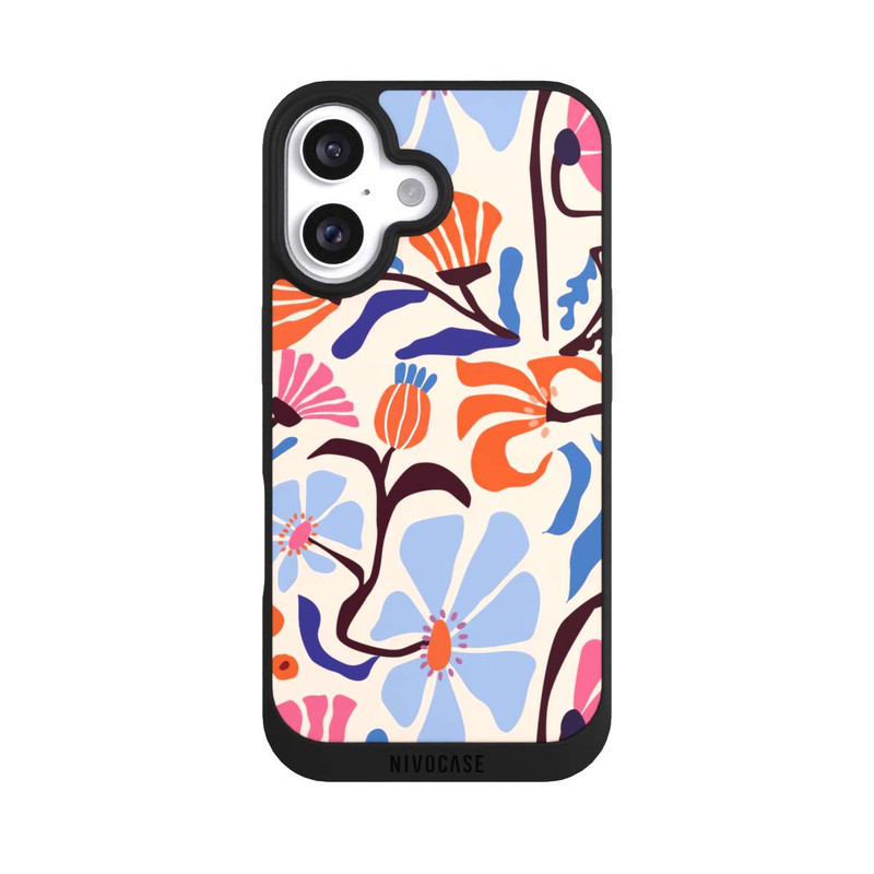 iPhone 16 NIVOpure Flower Market Ibiza Pastel