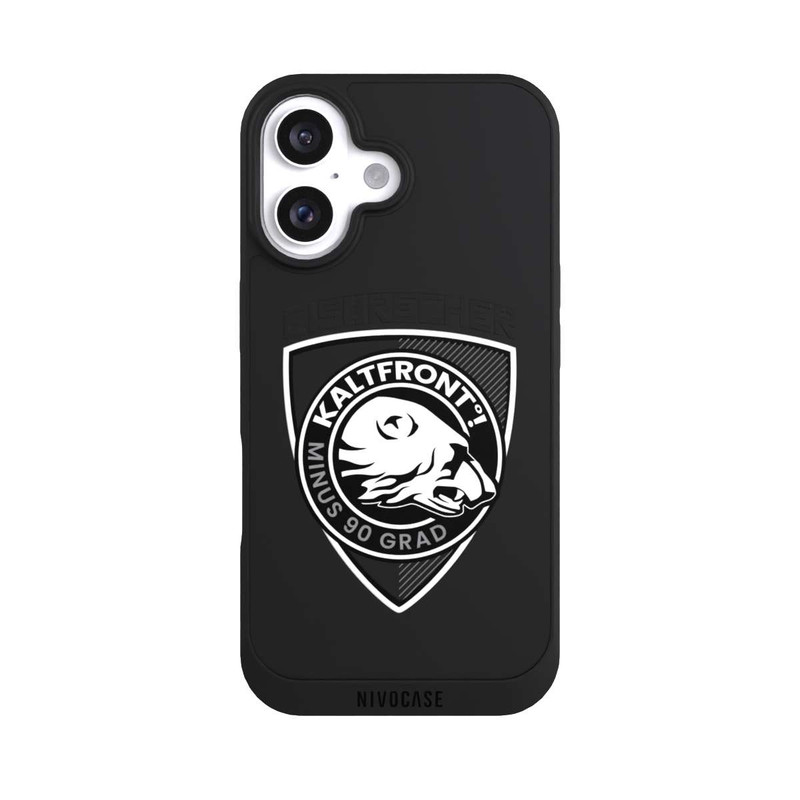 iPhone 16 NIVOpure Kaltfront Eisbär Transparent