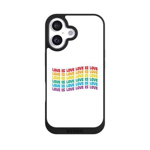 Apple iPhone 16 NIVOpure Love is Love Flag