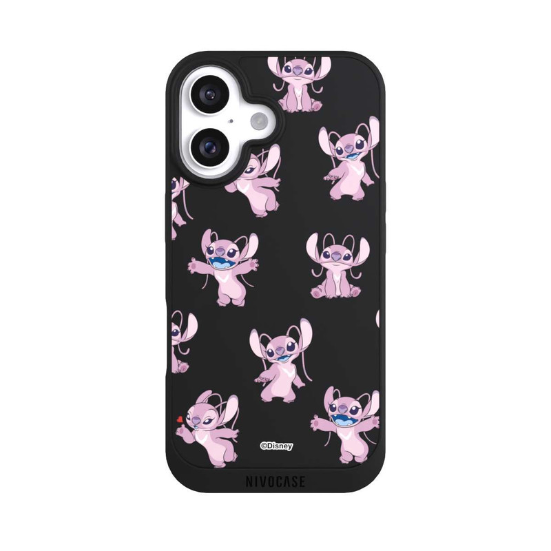 iPhone 16 NIVOpure Angel Faces Pattern Transparent