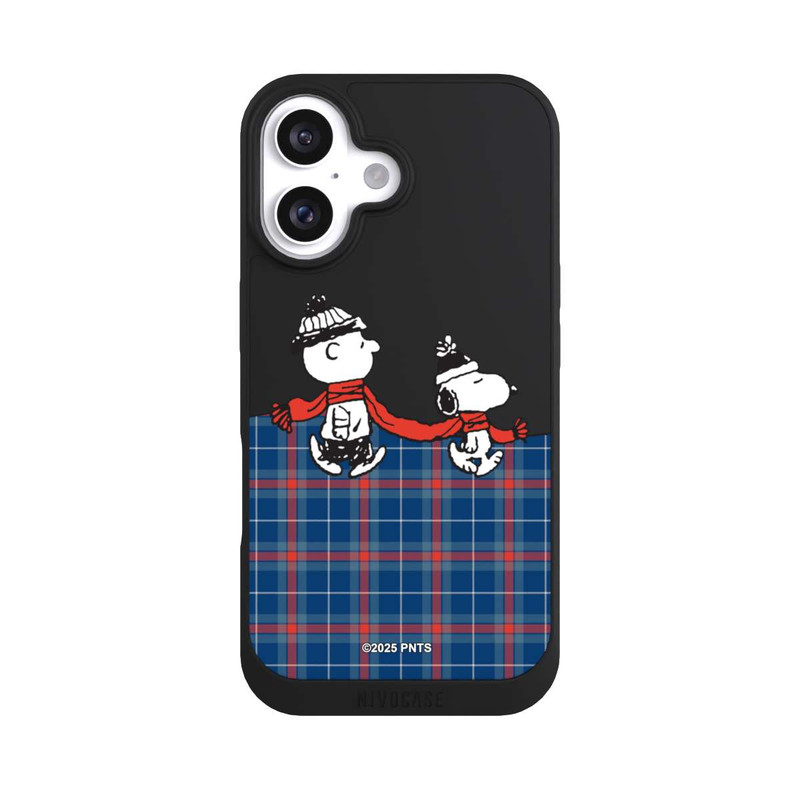 iPhone 16 NIVOpure Peanuts Weihnachtspulli Transparent