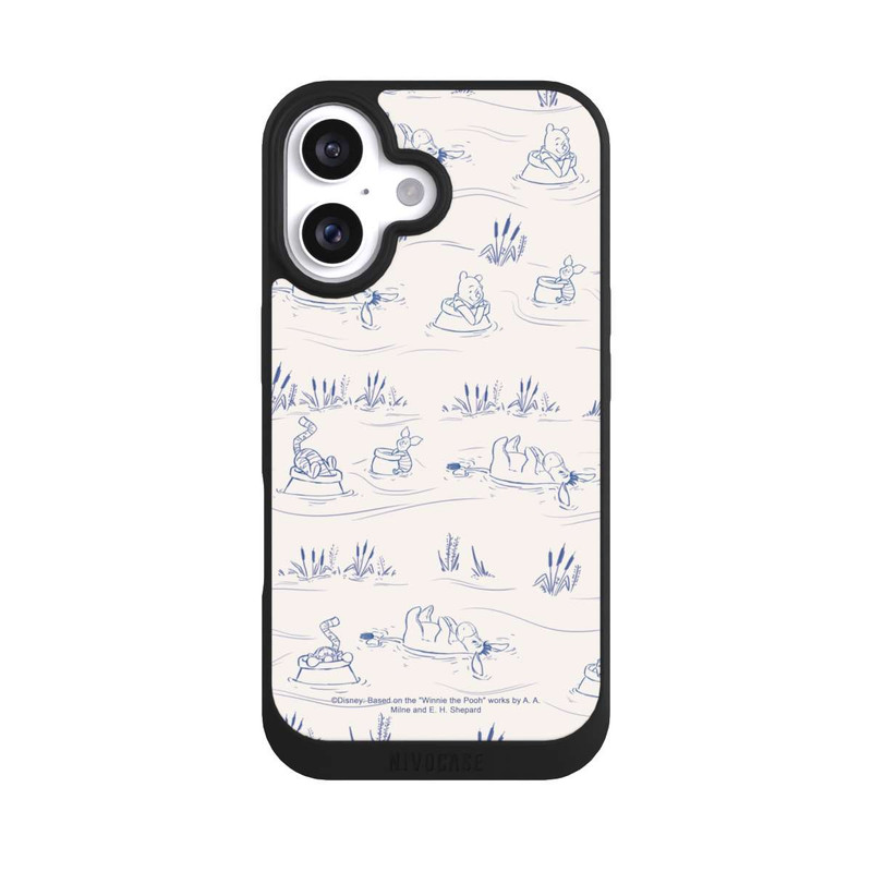 iPhone 16 NIVOpure Winnie Puuh Keramik Muster Tusche