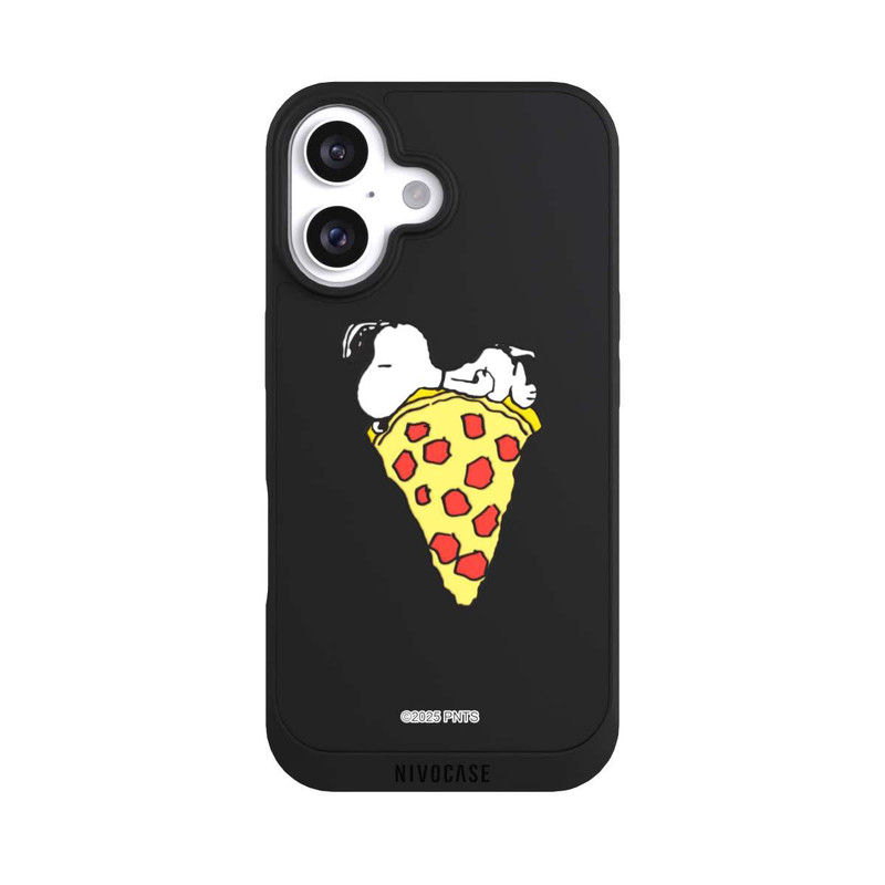 iPhone 16 NIVOpure Snoopy Pizza Transparent