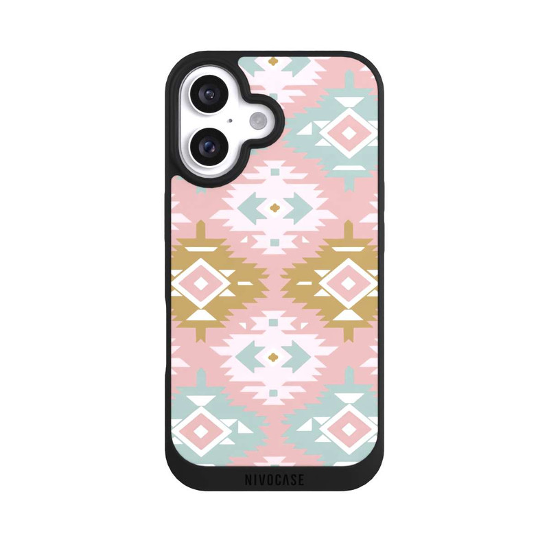 iPhone 16 NIVOpure Modern Tribal Boho Aztec Geometric Design